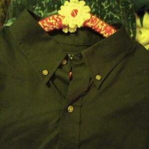 Classic Black Button-Up Shirt